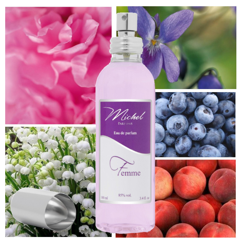 "F7 Florale Fruitée" une alternative à "Yvresse®" d'Yves Saint Laurent-100 ml