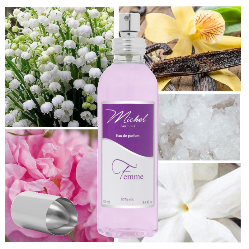 "F90 Florale Musquée" une alternative à "Narciso Rodriguez For Her®" de Narciso Rodriguez-100 ml