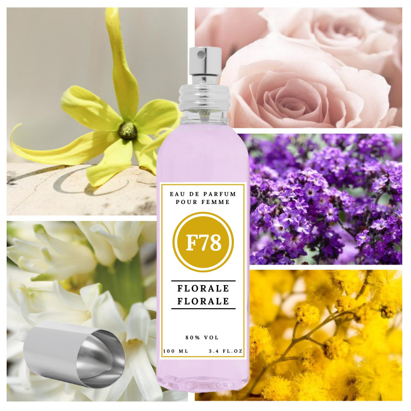 "F78 Florale Florale " une alternative à "Champs Elysées®" de Guerlain 100 ml