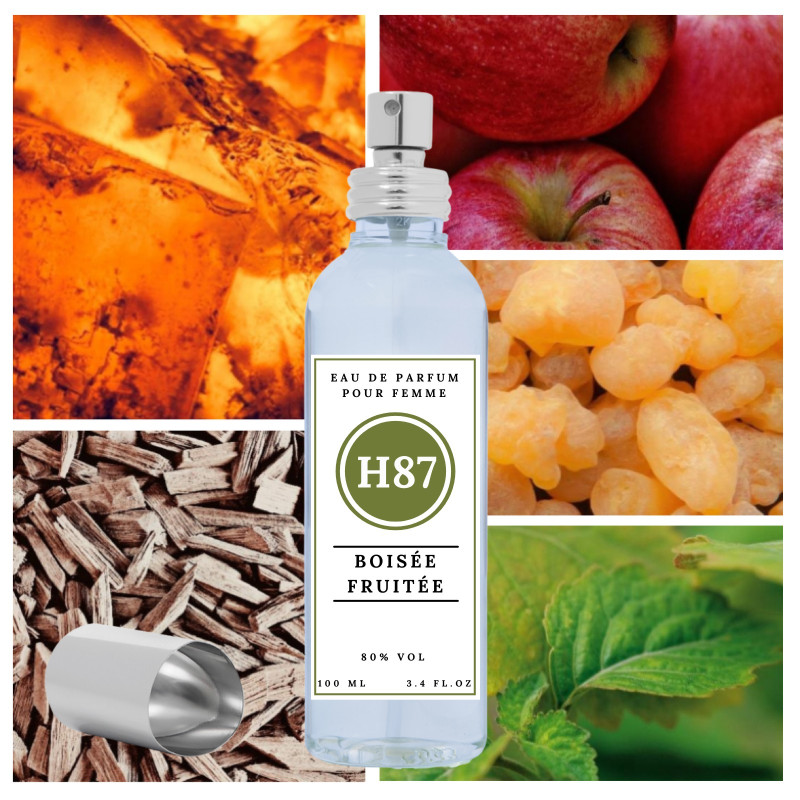 "H87 Boisée Fruitée" une alternative à "Aventus®" de Creed 100 ml